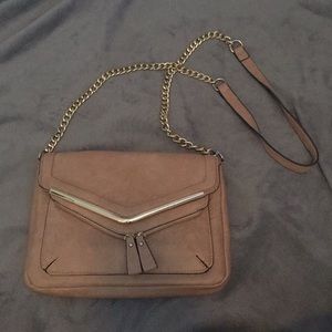 Tan crossbody purse